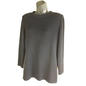 Black St John Essentials by Marie Gray Knit Shirt